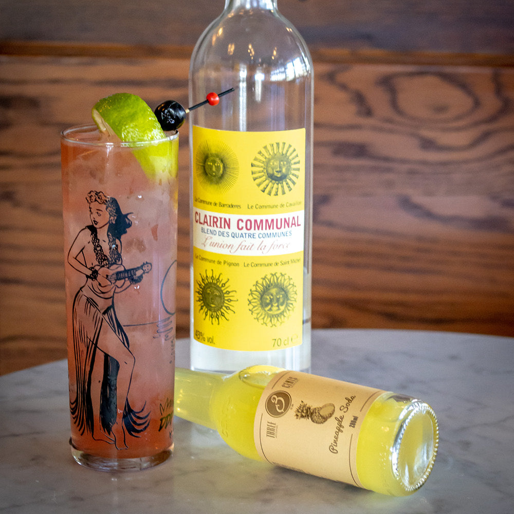 Kahiko Vaso Largo 395ml Negro