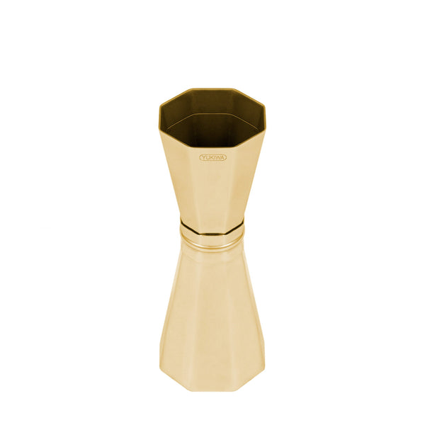 Yukiwa Medidor 45/33ml Octágono Dorado