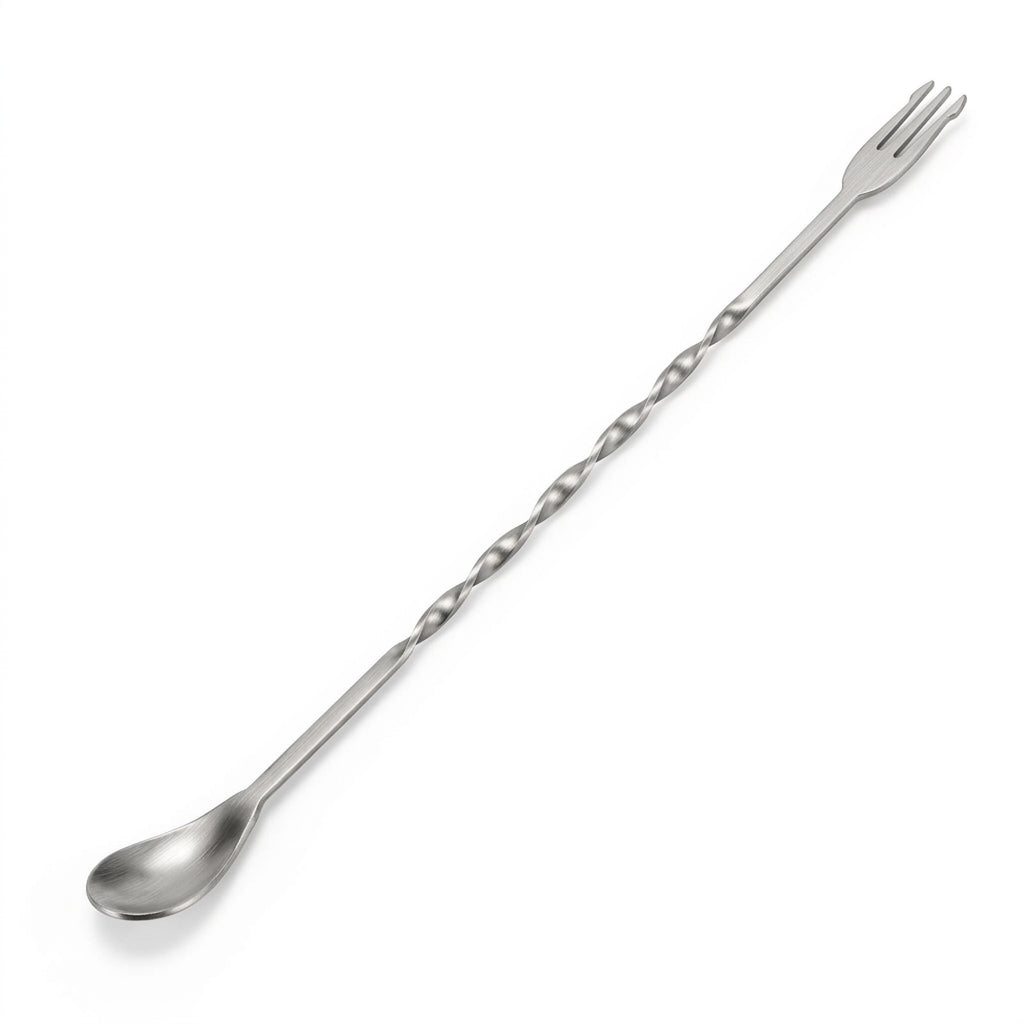 Bar Spoon con tenedor 280 mm