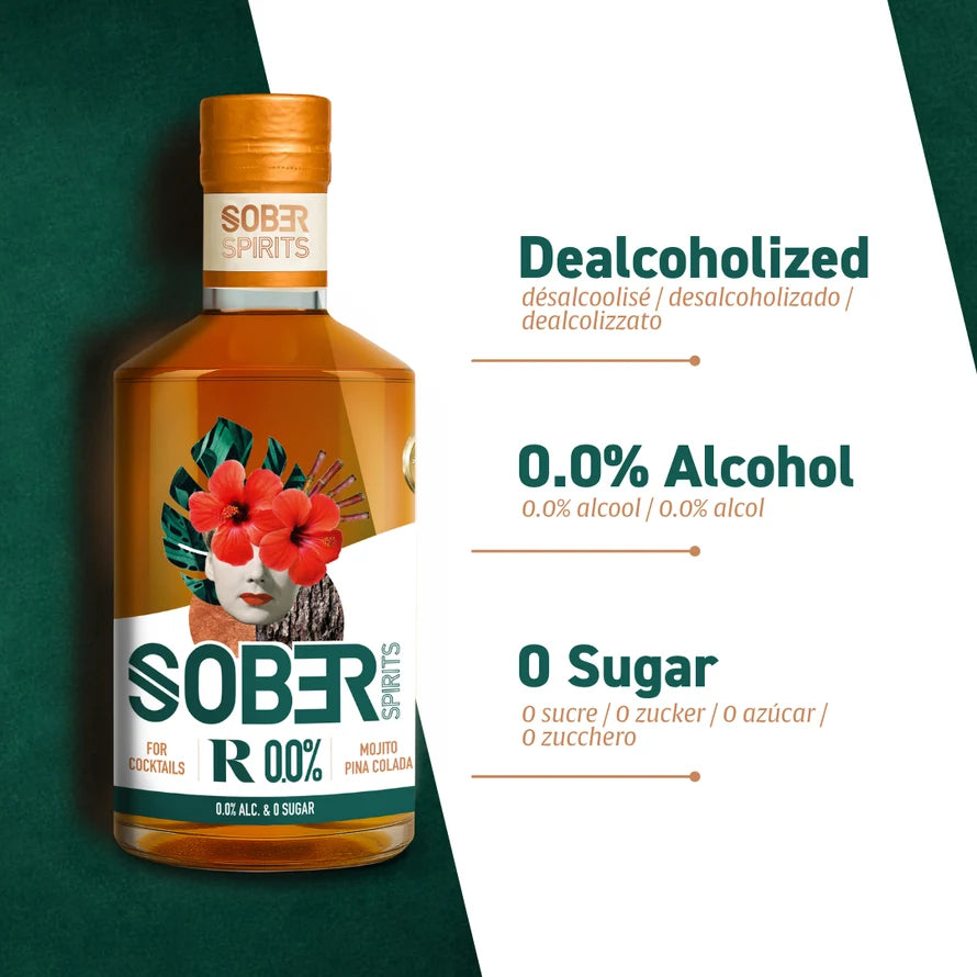 SOBER Ron sin alcohol 50cl