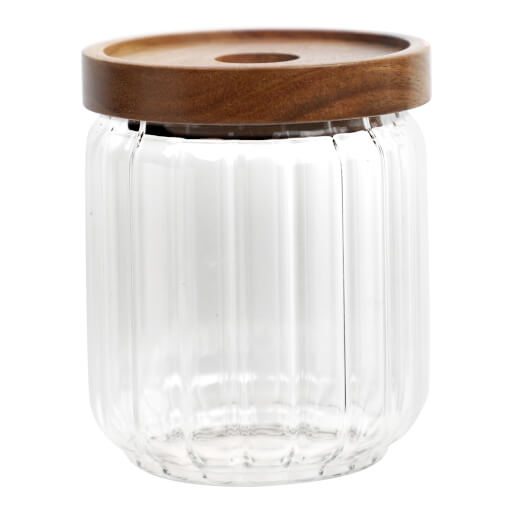 Tarro culinario tapa madera 500ml