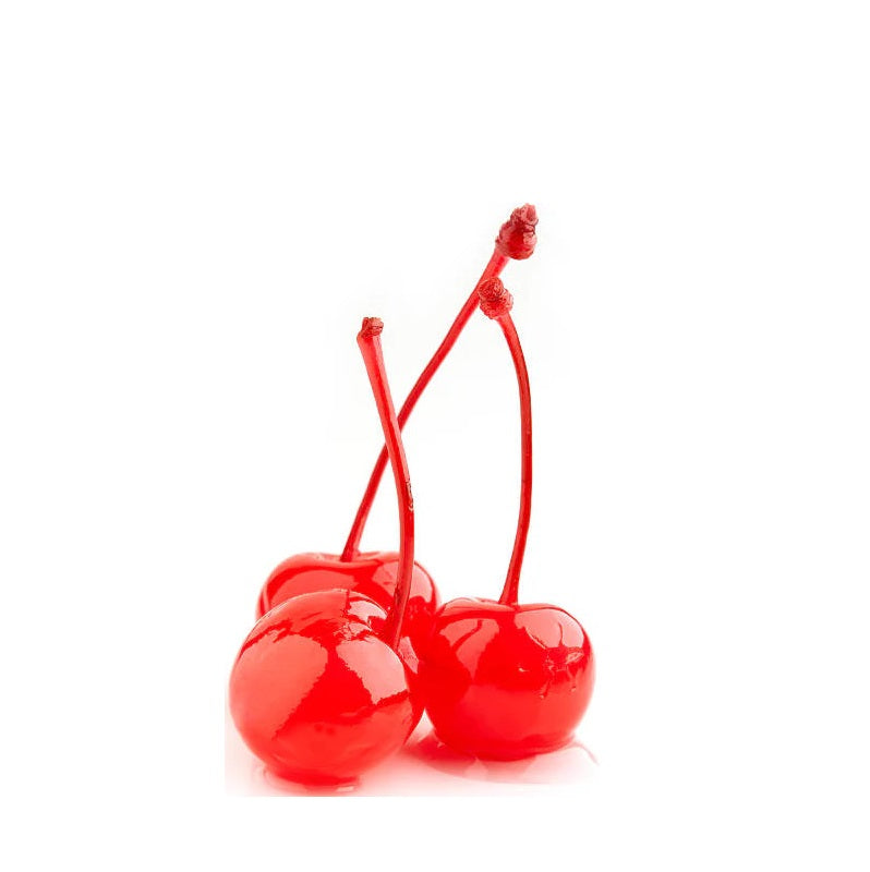 Cerezas cocktail Maraschino 500g Con Tallo