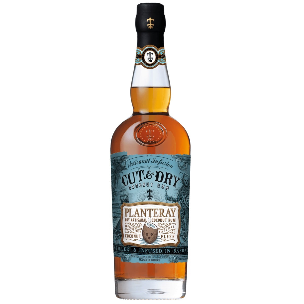 Plantation Ron Cut & Dry Coconut 70cl Planteray