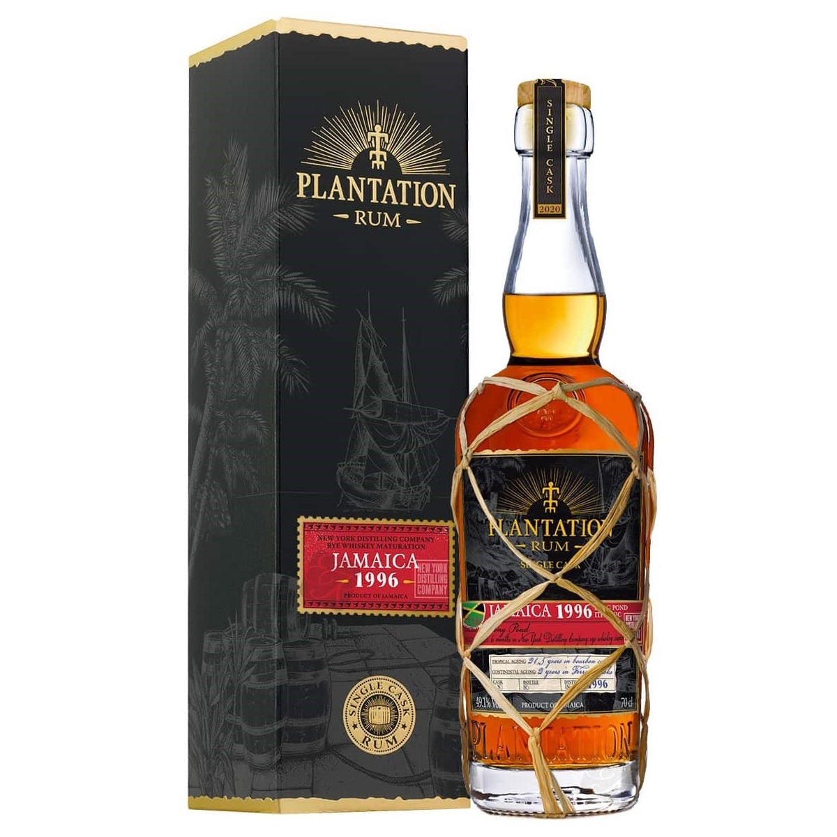 Plantation Ron Single Cask Jamaica 1996 Rye ED.