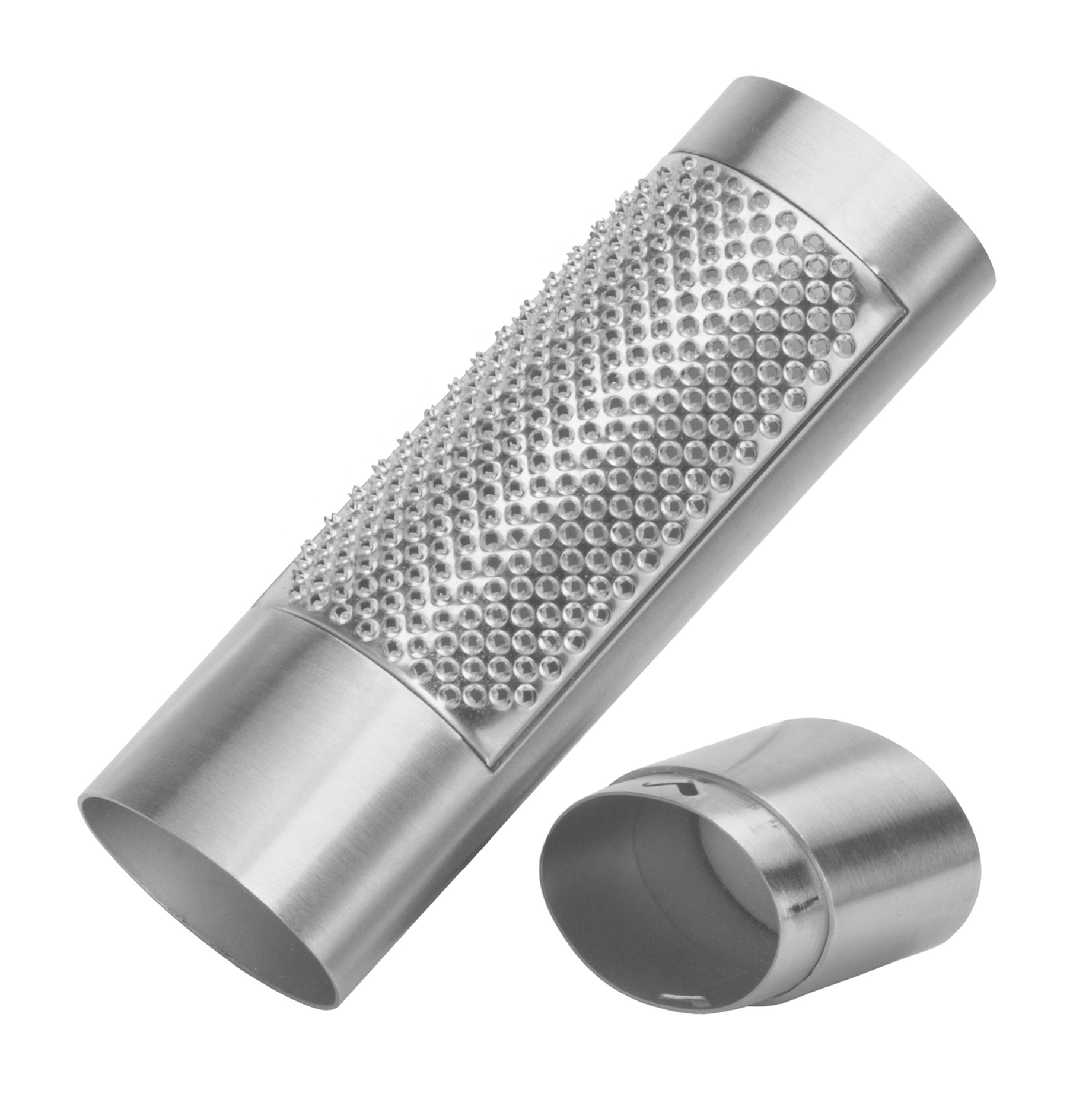 Rallador fino acero con compartimento