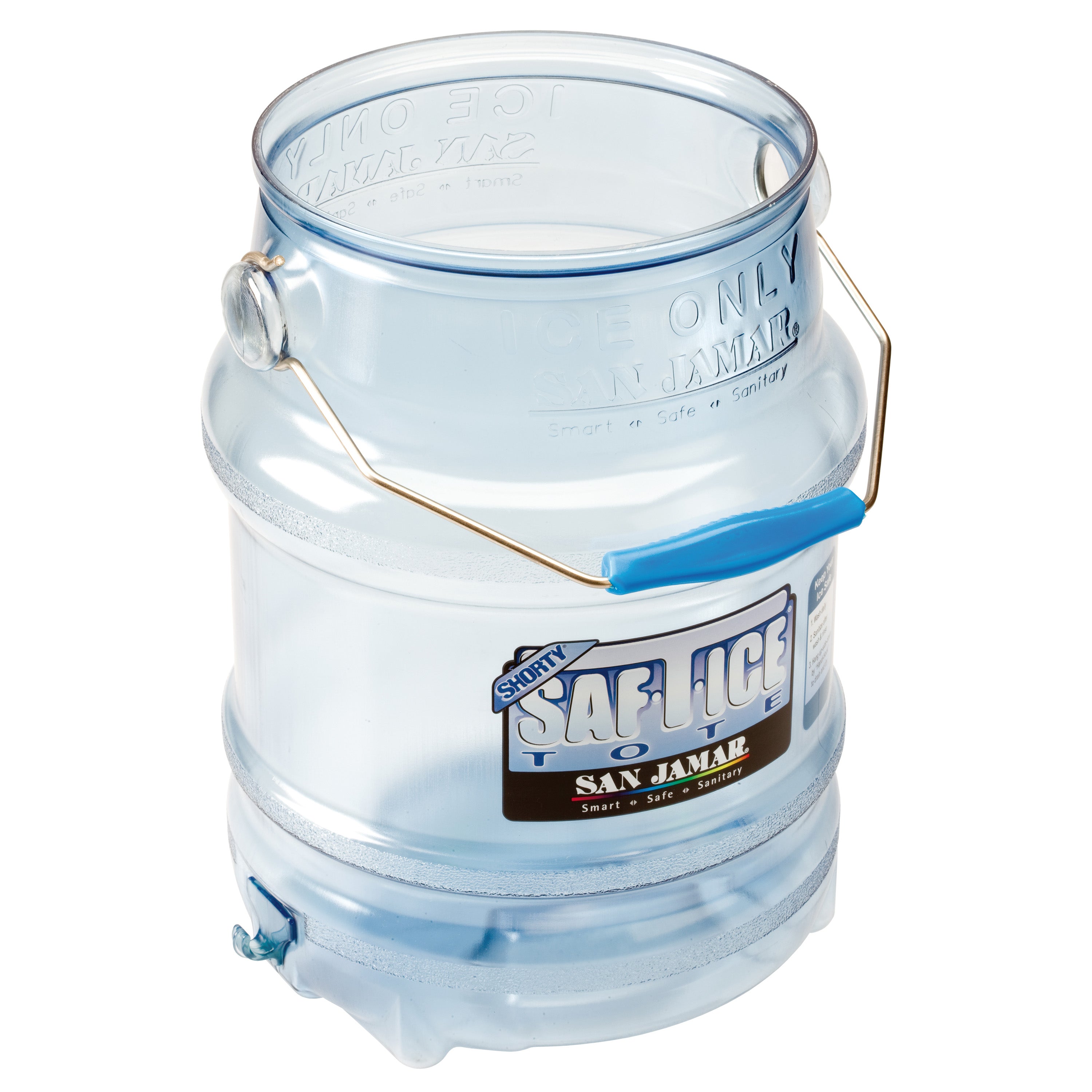 Cubo para transporte de hielo plástico