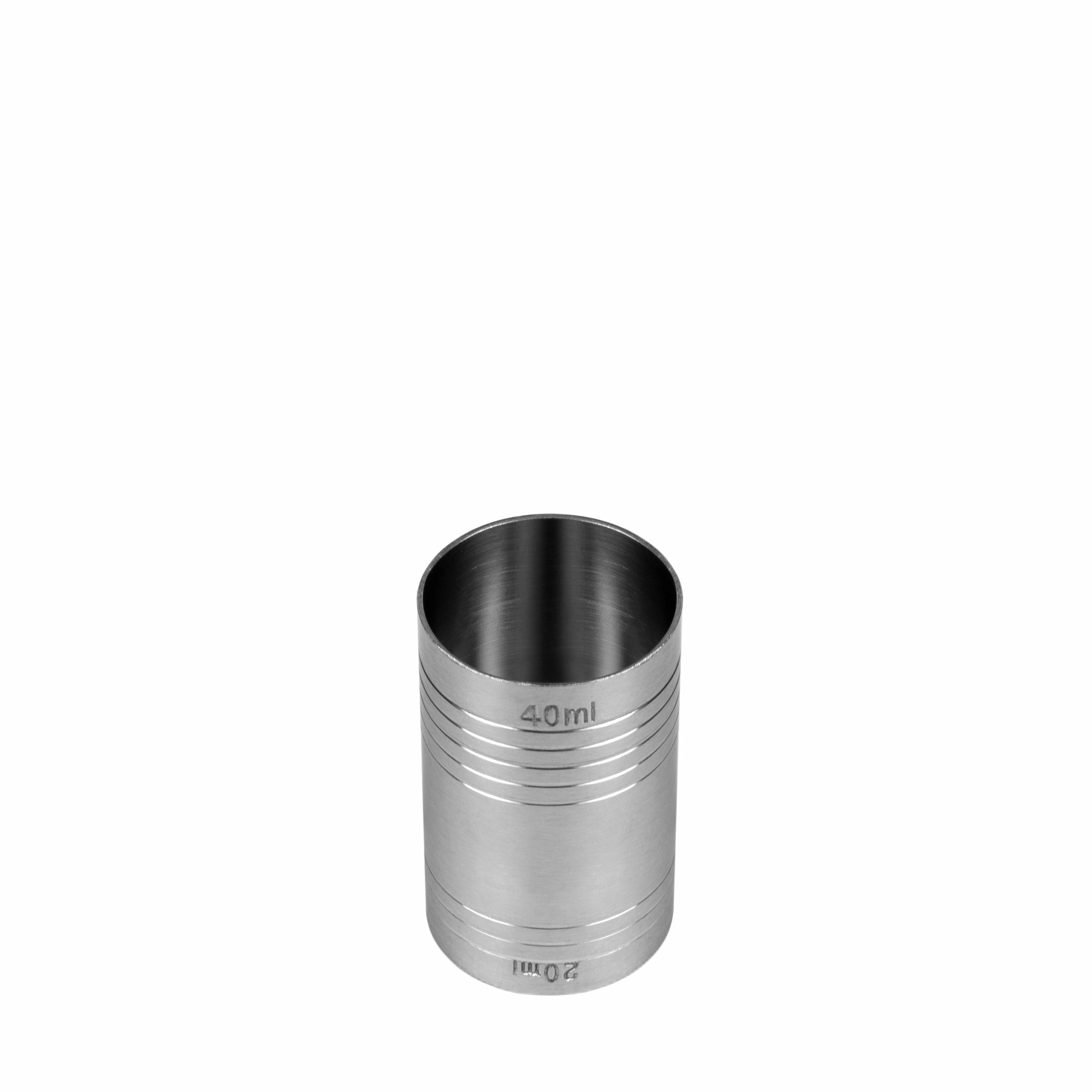 Set Di 8 Misurini Graduati In Acciaio Inox 18/8: Bicchieri Dosatori Da Cucina, Lavabili In Lavastoviglie