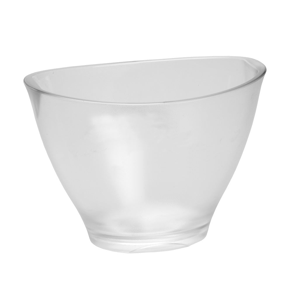 Enfriador de botellas oval plástico transparente esmerilado 3'5lt