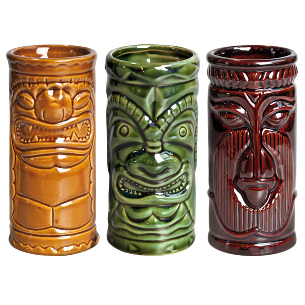 Tiki Set 3 Piezas Vaso 250ml