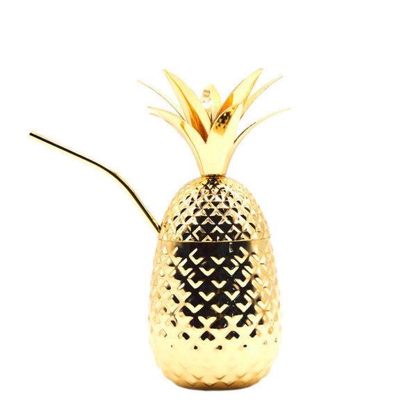 47 Ronin Piña Metal pajita 455ml Dorada