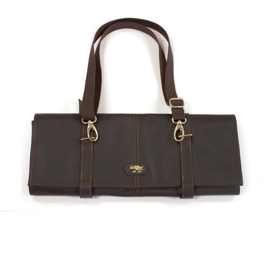 Bonzer Bolsa para coctelería Enrollable de cuero
