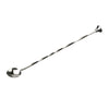 Cuchara Muddler coctel rizada