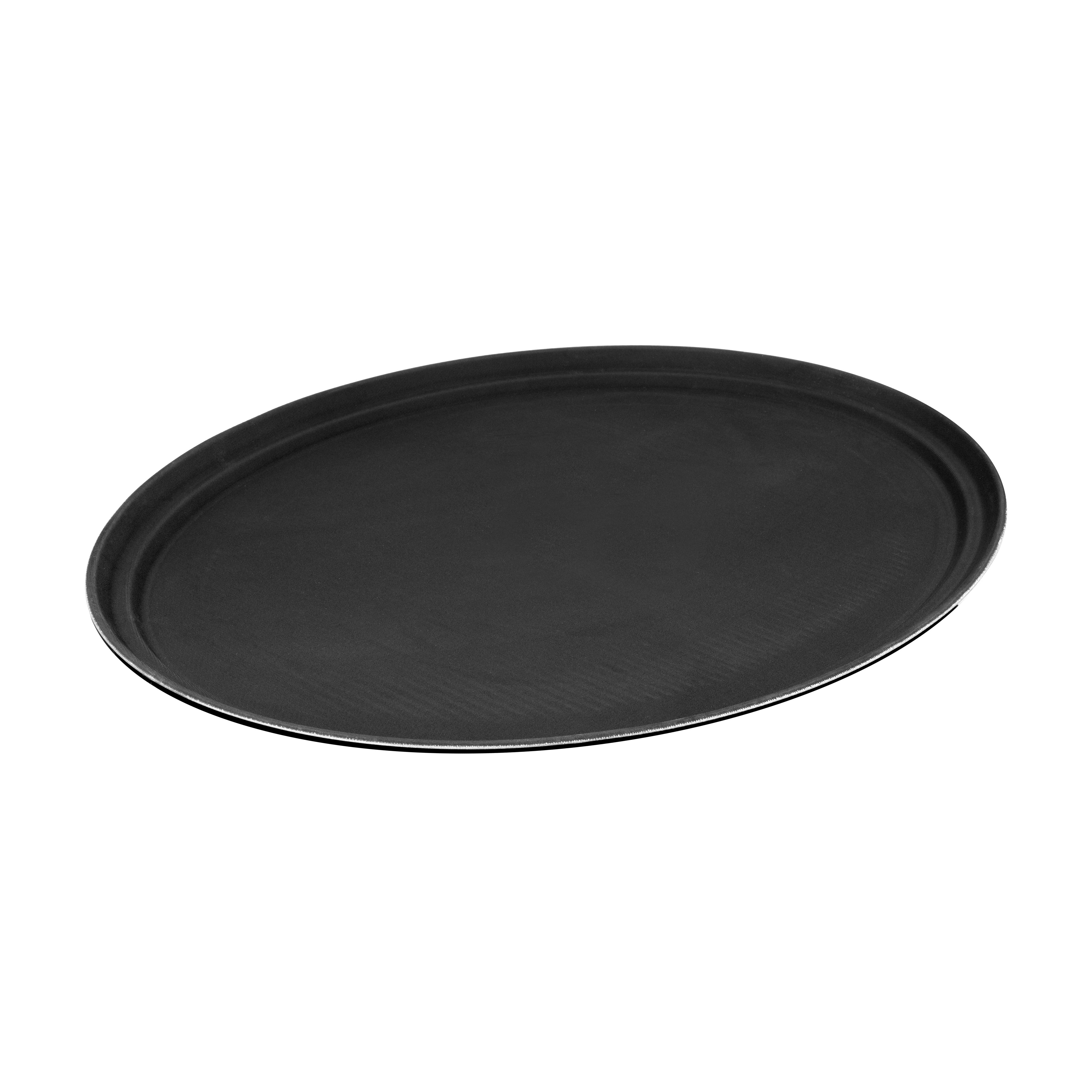 Bandeja fibra vidrio oval mediana 56x68 cm