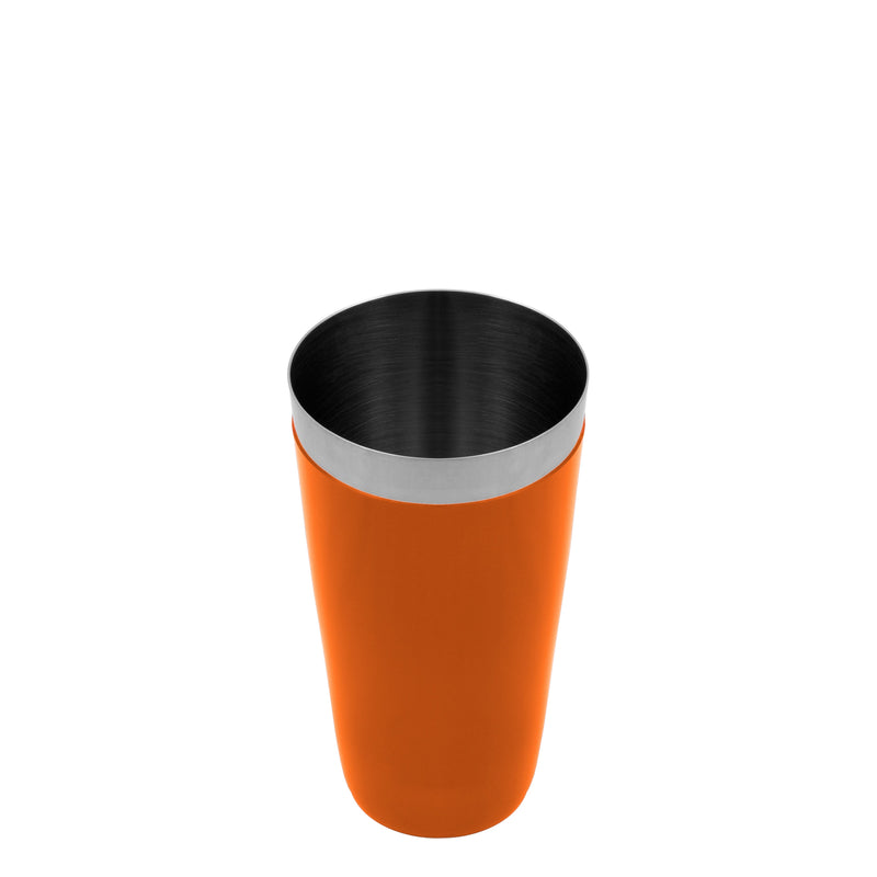 Tin Coctelera Boston vinilo Naranja SIN VASO