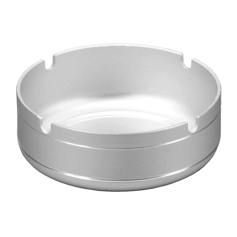Cenicero plateado Ø10cm · h3'5cm