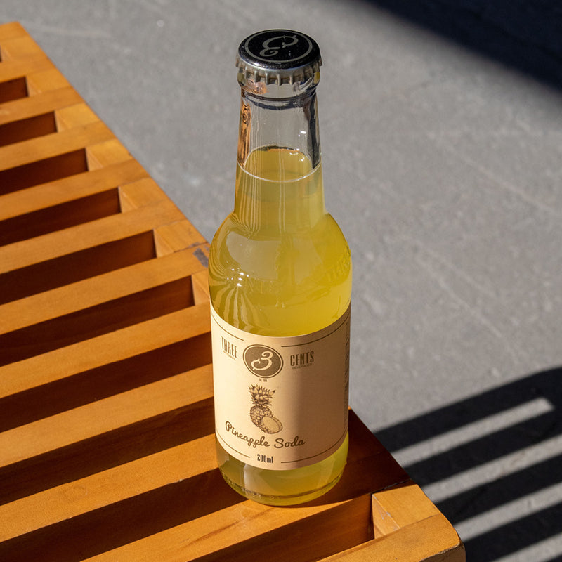 Three Cents Soda de Piña 200 ml