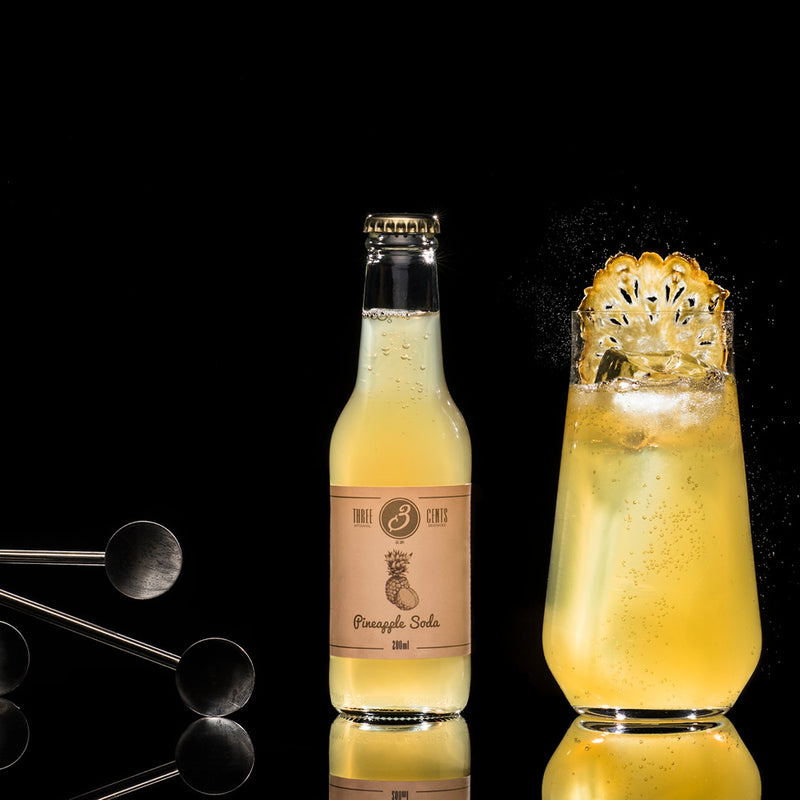Three Cents Soda de Piña 200 ml