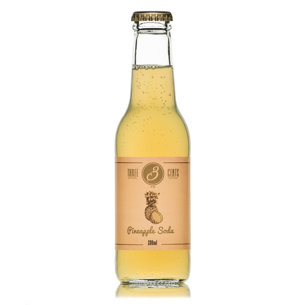 Three Cents Soda de Piña 200 ml