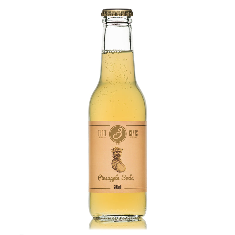 Three Cents Soda de Piña 200 ml