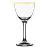 Nick & Nora Copa Gold Rim 160ml