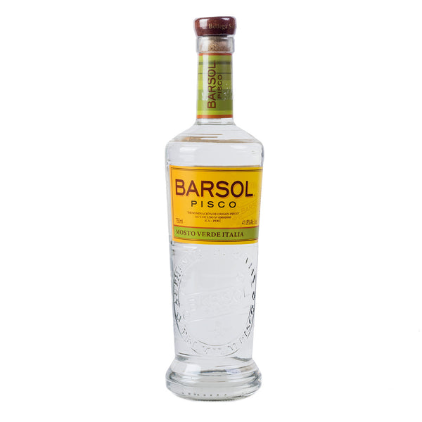 Pisco Barsol Mosto Verde Italia 70cl