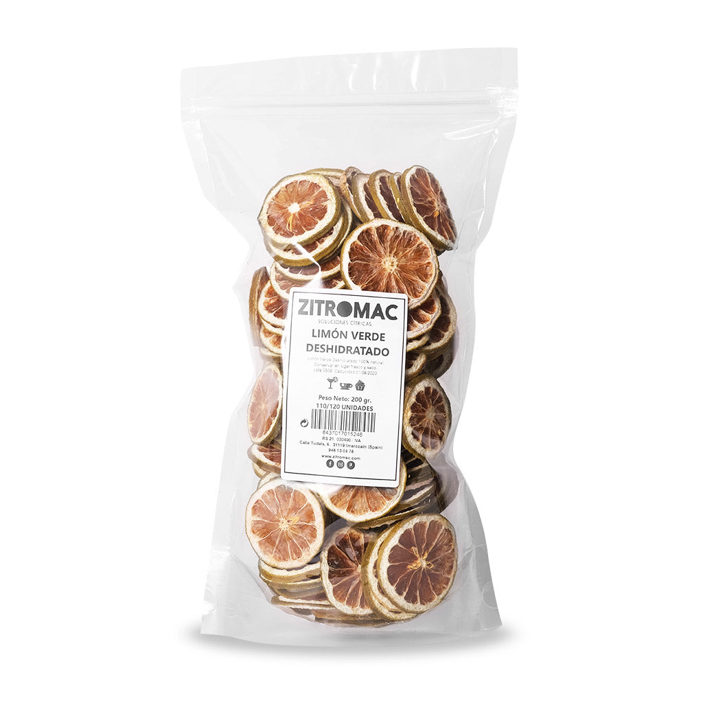 Fruta Deshidratada Rodaja Limón Verde 500gr