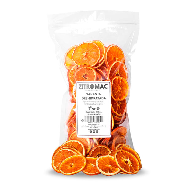 Fruta Deshidratada Rodaja Naranja 200gr