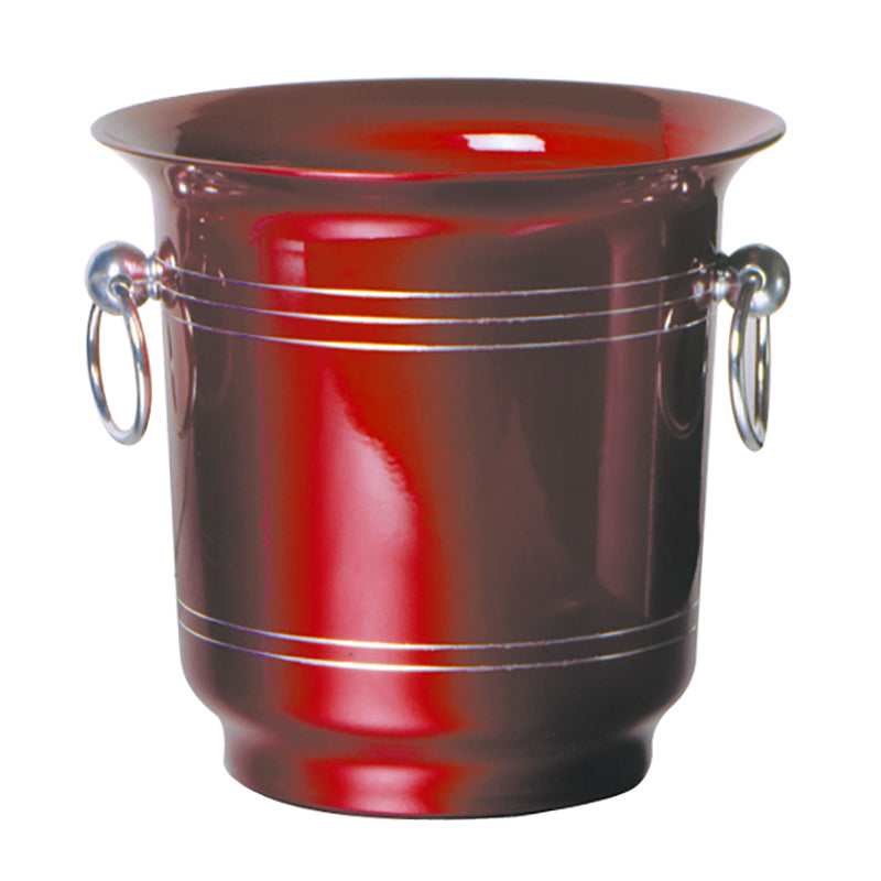 Enfriador de botellas aluminio rojo