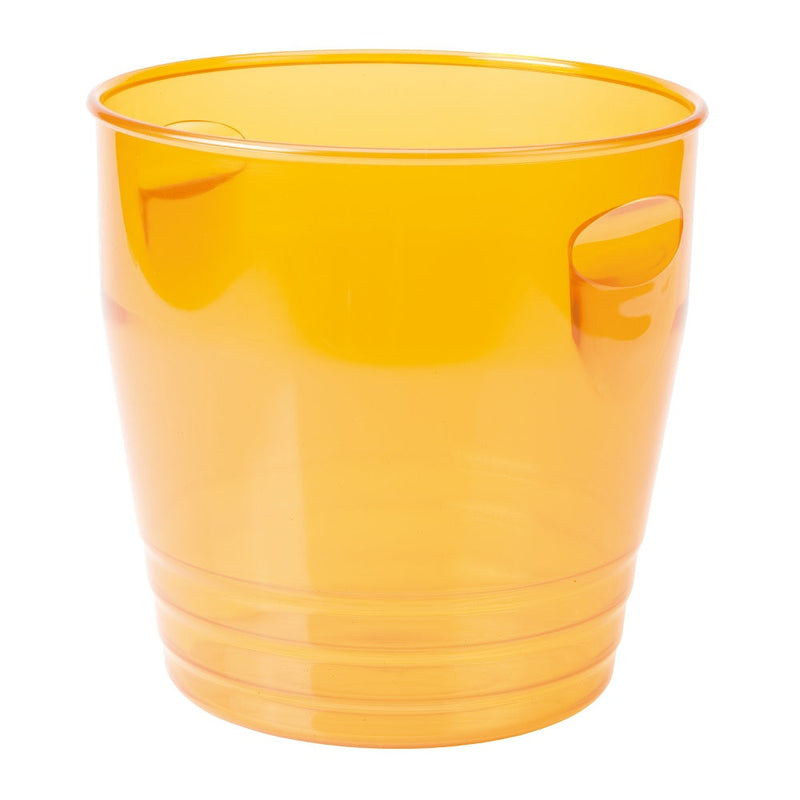 Enfriador de botellas plástico amarillo